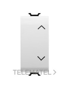 CONMUTADOR 1M 2P 10AX 6 TERMINALES BLANC