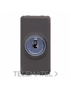 CONMUTADOR 1P 10AX CON LLAVE SY/BK