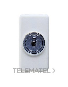 CONMUTADOR 1P 10AX CON LLAVE SY/WT