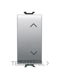 CONMUTADOR 1M 1P 10AX ARR-ABAJO TITANIO