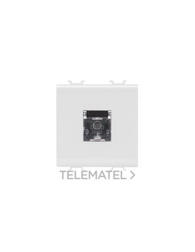CONECTOR TELEFÓNICO RJ11 2M BLANCO