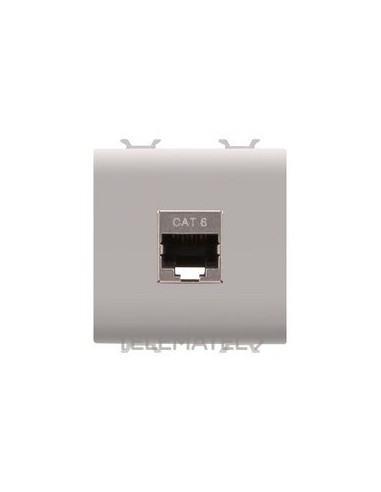 CONECTOR RJ45 2 MOD.CAT.6 FTP BG