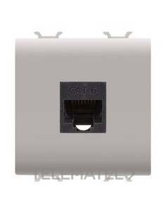 CONECTOR RJ45 2 MOD.CAT.5E UTP BG