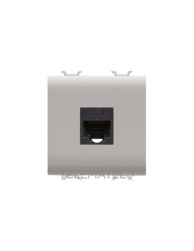CONECTOR RJ45 2 MOD.CAT.5E UTP BG