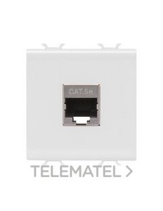 CONECTOR RJ45 2 MOD.CAT.5E FTP BL