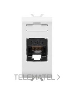 CONECTOR RJ45 1 MOD.CAT.6 UTP AB