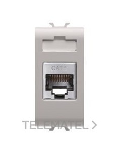 CONECTOR RJ45 1 MOD.CAT.6 FTP BG