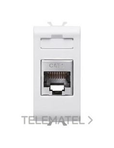 CONECTOR RJ45 1M CATEG. 6 FTP BLANCO