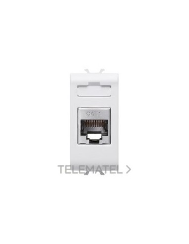 CONECTOR RJ45 1M CATEG. 6 FTP BLANCO