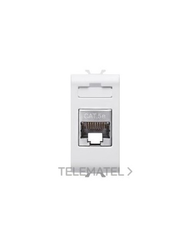 CONECTOR RJ45 1M CATEG. 5E FTP BLANCO