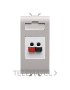 CONECTOR PARA DIFUSIÓN SONORA BEIGE