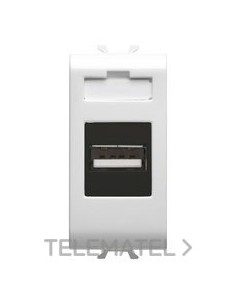 CONECTOR H USB TIPO A BLANCO