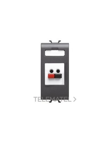 CONECTOR PARA DIFUSION SONORA NEGRO