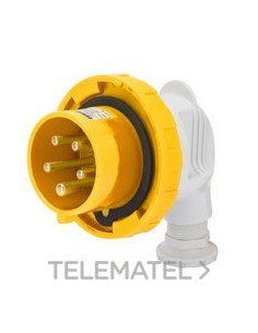 CLAV.MOV.90º IP67 3P+T 32A 110V