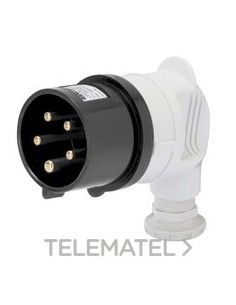 CLAV.MOV.90º IP44 3P+N+T 16A 500V