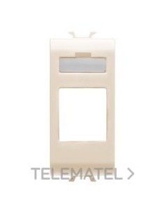 CONTENE. VACIO 1M CONECTOR RJ45 MARFIL