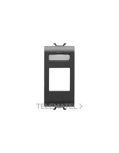 CONTENED.VACIO PARA CONECTOR RJ45 NEGRO