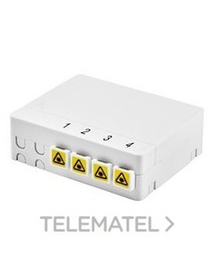 CAJA TERMINAL 4 FIBRAS SC/APC