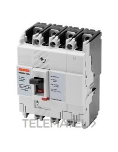 MSXM 160c 4P 160A TERM.FC