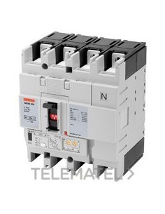 MSXE 160 3P+N 160A 65kA LSI TERM.FC