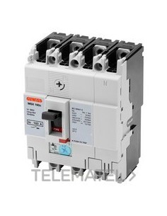 MSX 160c 3P+N 125A 16kA TrMf TERM.FC