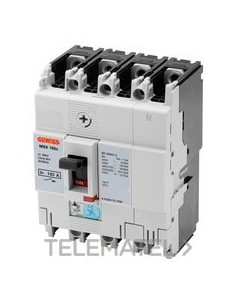 MSX 160c 3P+N 125A 25kA TrMf TERM.FC