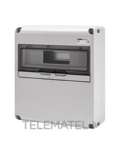 Q-DIN 14M 360X320X135 TAPA LISA IP65