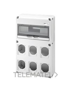 Q-DIN 14M 6 BASES 16/32A IP65