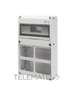 Q-DIN 14M 4 BASES INTERBL. HOR.SBF IP65