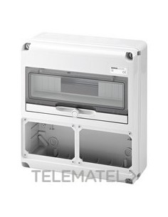 Q-DIN 14M 2 BASES BL. HOR. SBF IP65