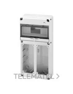 Q-DIN 10M 2 BASES INTER. VERT.SBF IP65