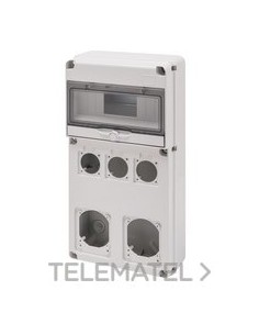 Q-DIN 10M 3B.SCHUKO.50X50.2B 16/32A.IP65