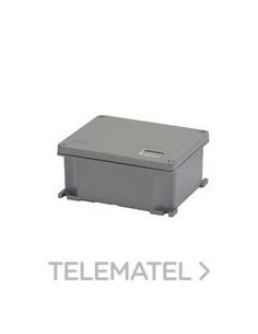 CAJA ALUMINIO GRIS 178X156X75
