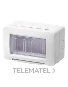 CAJAS ESTANCAS 4 M. IP55 GRIS