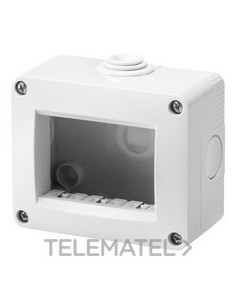 CAJAS PROTEGIDAS 3 M. IP40 GRIS