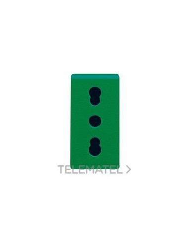BASE SY. 2P+T 16A 2M BIV.NORMA IT. VERDE