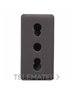 BASE 2P+T 16A BIV.ST.ITAL.PANT.SY/BK