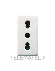 BASE 2P+T 16A BIV.ST.ITAL.PANT.SY/WT