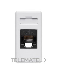 BASE RJ45 TOOLLESS CAT.6 UTP SY/WT