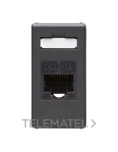 CONECTOR RJ45 CAT.5E UTP SY/BK