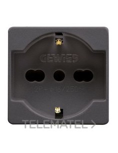 BASE 2P+T 16A BIV.ST.ITALIANO/ALE.SY/BK