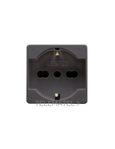 BASE 2P+T 16A BIV.ST.ITALIANO/ALE.SY/BK