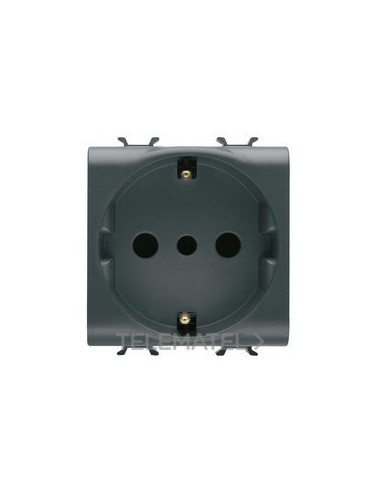 BASE 2M 2P+T 16A P30 NOR.ITA/AL.NEGRO
