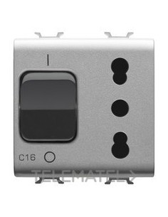 B.INT.+INTERR.MAGN.2M 1P+N 16A P17/11 T.