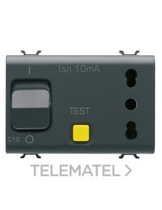 B.INT.+INTERR.DIF.3M 1P+N 16A P17/11 N