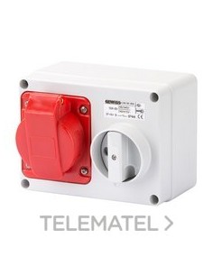 B.INTER. C/F. HZ 3P+N+T 16A 400V