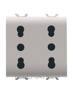 BASE DBL.2P+T 16A P17-11 NORMA ITAL.BG