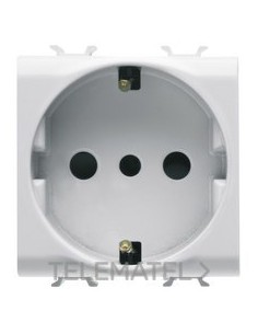 BASE 2M 2P+T 16A P30 EST.ITA/AL.BLANCO