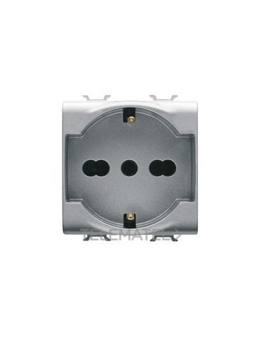 BASE 2M 2P+T 16A BIV.P30-17 NOR.IT/AL.T