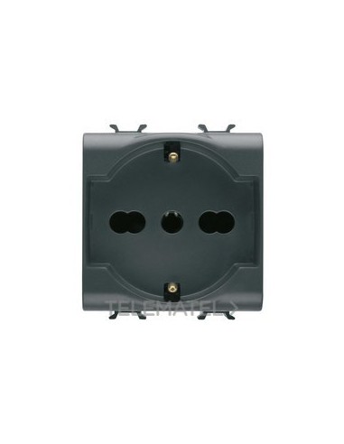 BASE 2M 2P+T 16A BIV.P30-17 NOR.ITA/AL.N